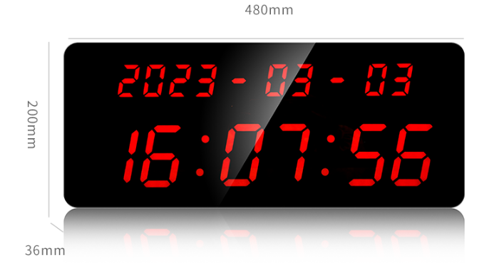 DR2048 LED Digital Clock DR2048 LED Digital Clock